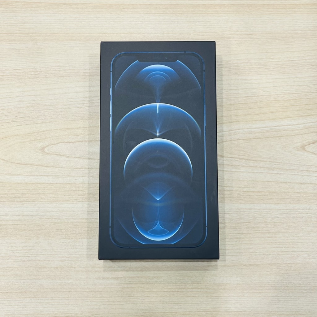 SIMロック解除(docomo) iPhone12 Pro Max 256GB パシフィックブルー MGD23J/A