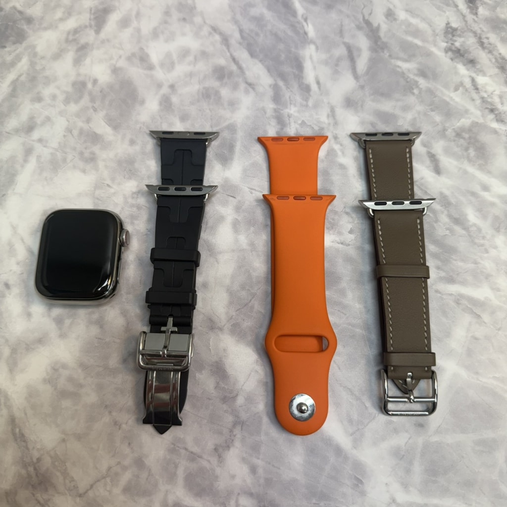 Apple Watch Hermes Series9 45mm GPS+Cellularモデル MRQP3J/A+バンド