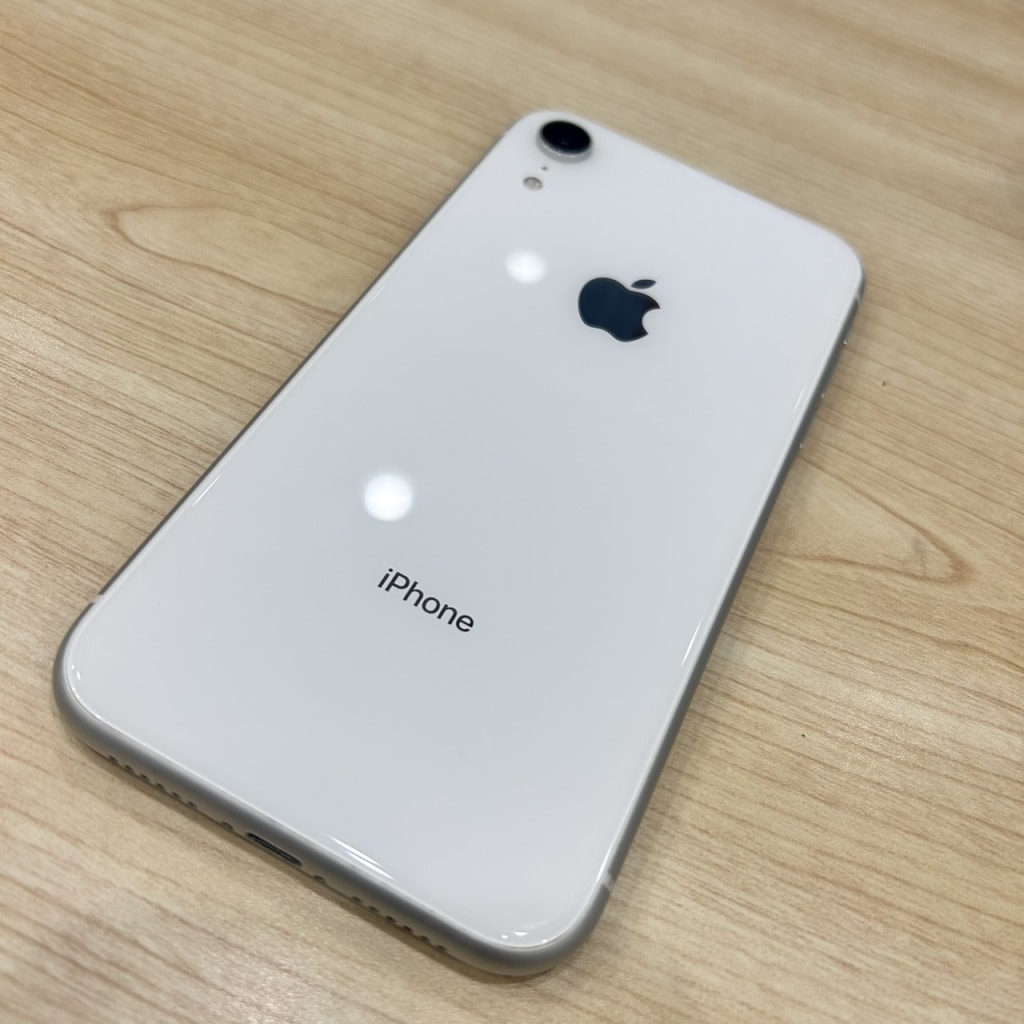 SIMロック解除(Softbank) iPhoneXR 64GB ホワイト MT032J/A