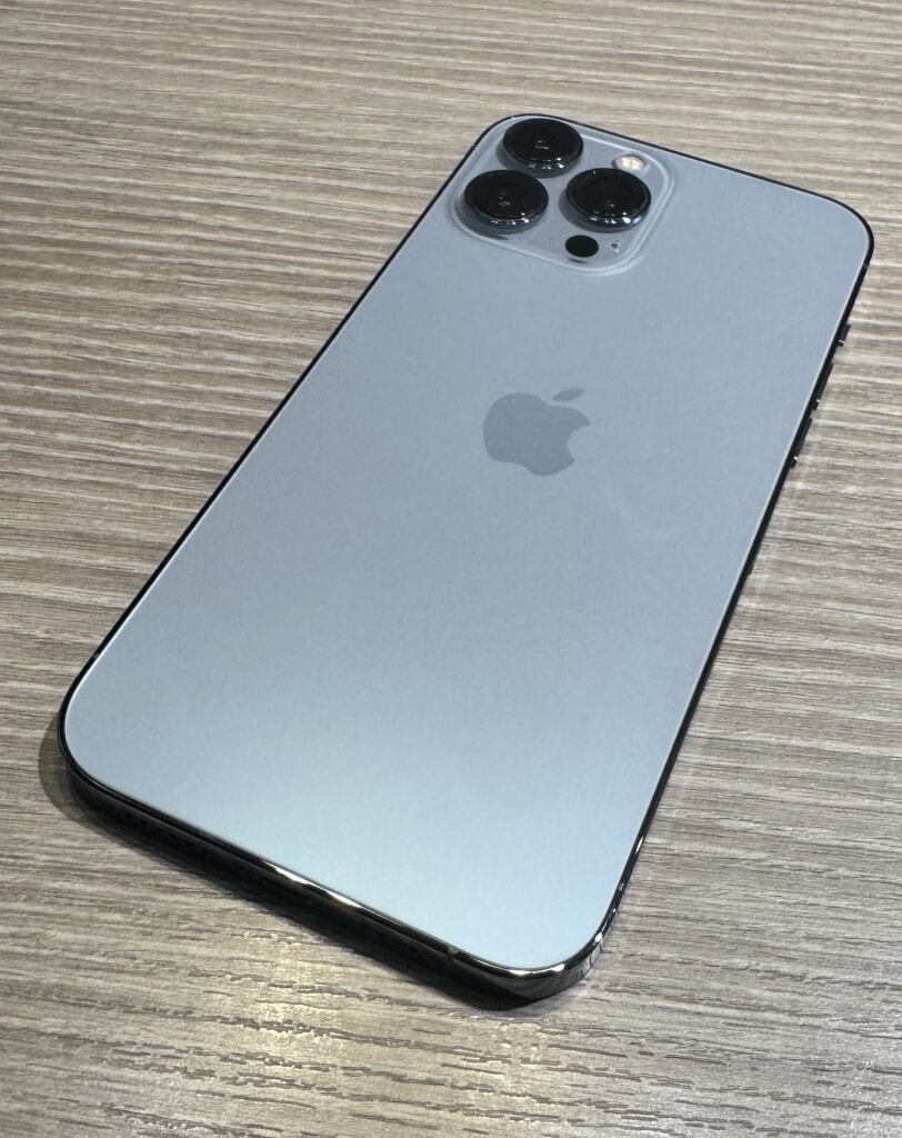 SIMロック解除(Softbank) iPhone13ProMax 128GB シエラブルー MLJ73J/A