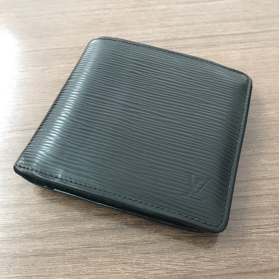 ルイヴィトン ポルトフォイユ マルコ エピ ノワール M63652