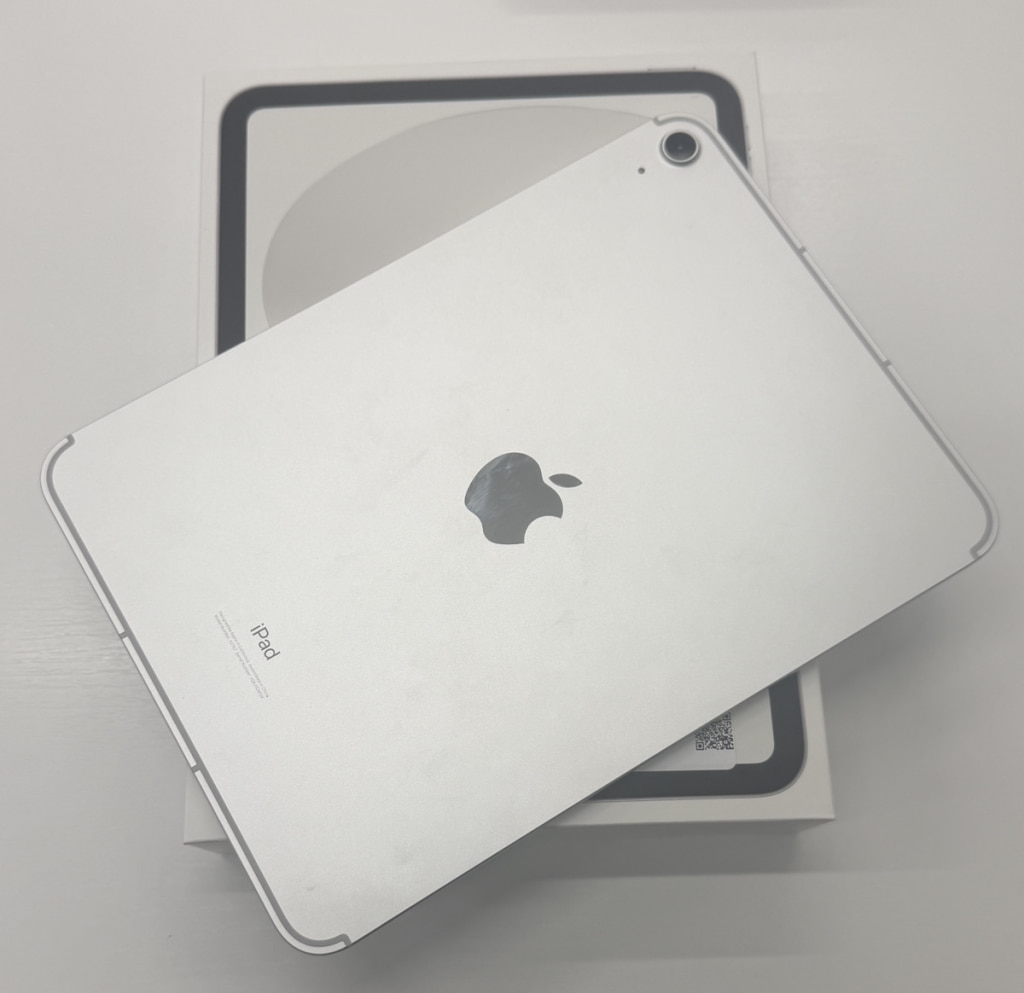 SIMロック解除(au) iPad 10.9インチ 第10世代 Wi-Fi+Cellular 64GB シルバー MQ6J3J/A
