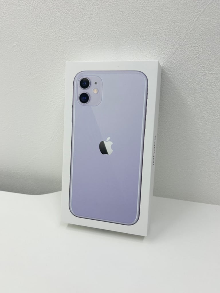 SIMロック解除(au)iPhone11 64GB パープル MHDF3J/A