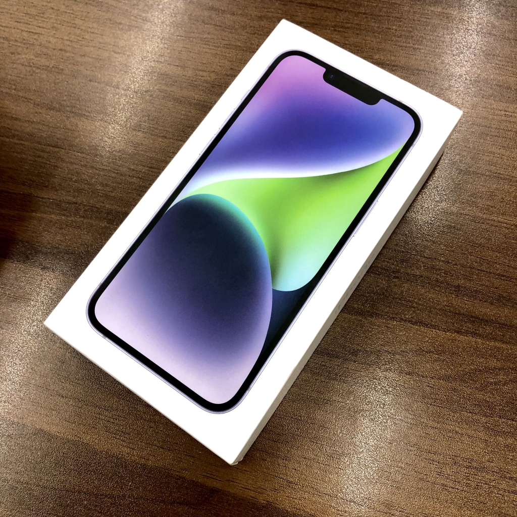 docomo/SIMロック解除 iPhone14 128GB パープル MPUY3J/A