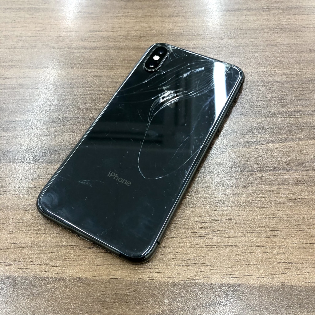 Softbank/SIMロック解除 iPhoneXS 256GB スペースグレイ MTE02J/A
