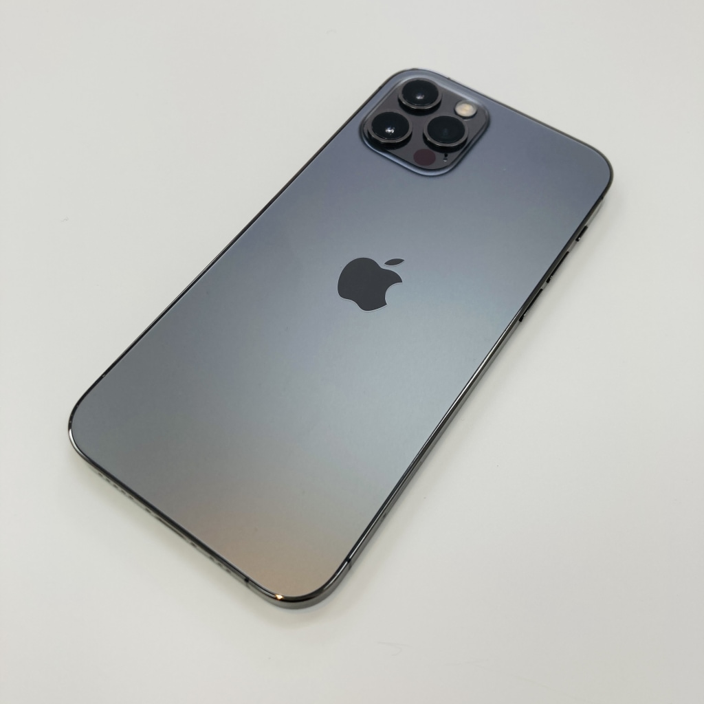 SIMロック解除(au) iPhone12Pro 128GB グラファイト MGM53J/A