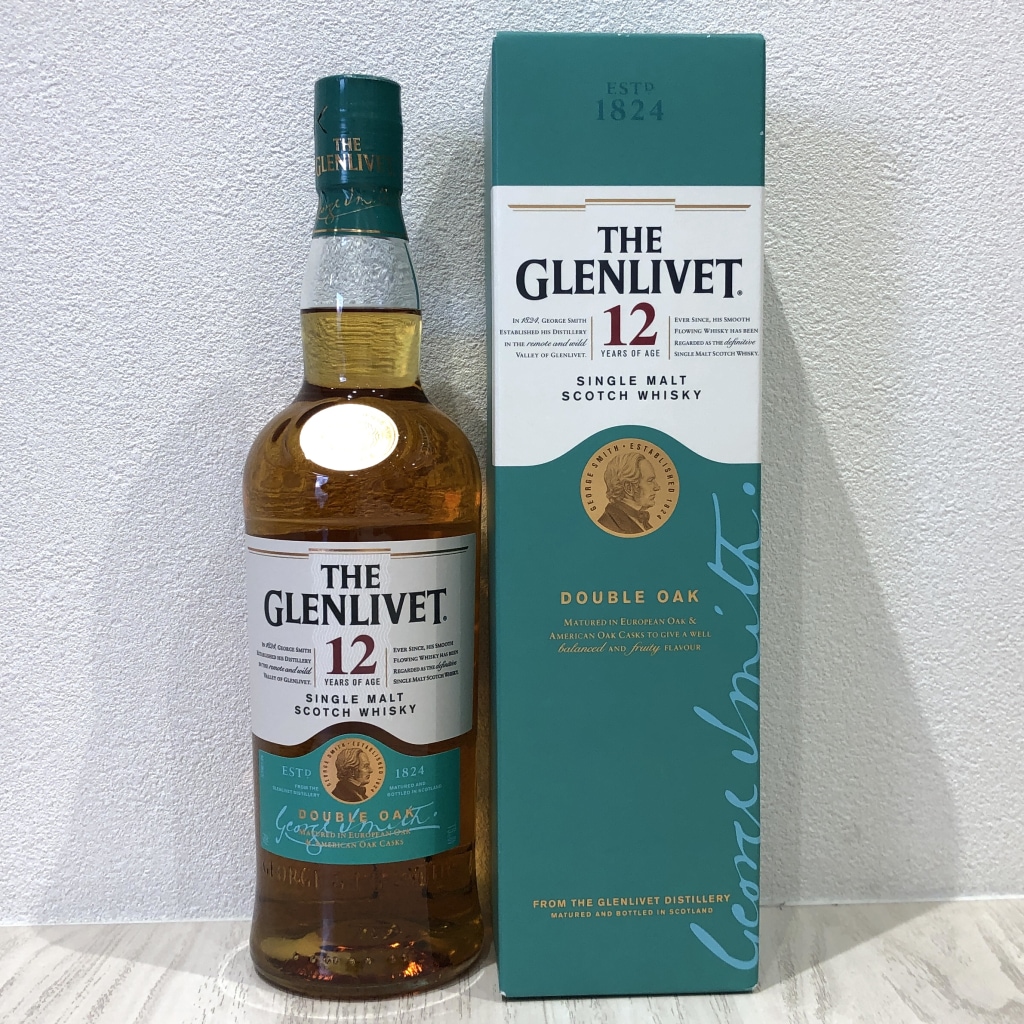 ウィスキー グレンリベット 12年 ダブルオーク 700ml/40%/瓶