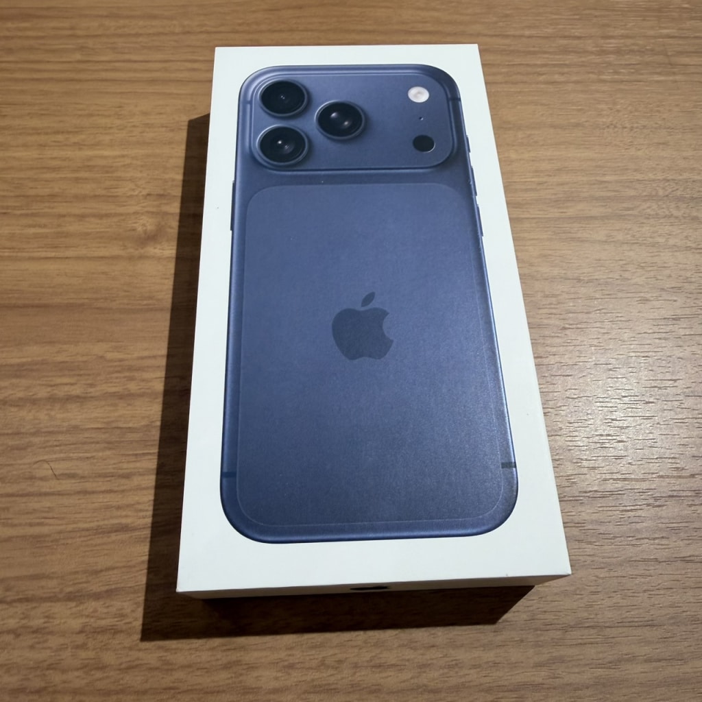 国内版SIMフリー iPhone 17 Pro 256GB ディープブルー MG874J/A
