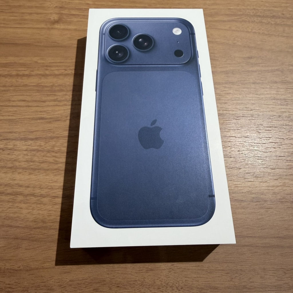 国内版SIMフリー iPhone 17 Pro 256GB ディープブルー MG874J/A