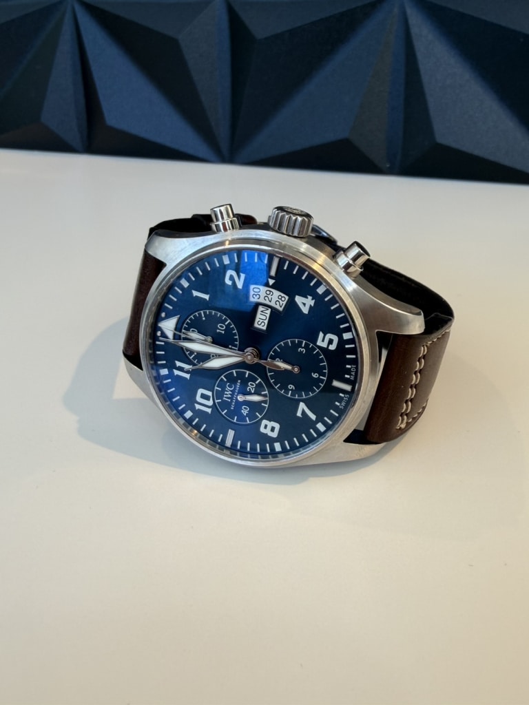 IWC パイロットウォッチ クロノグラフ プティ プランス IW377706