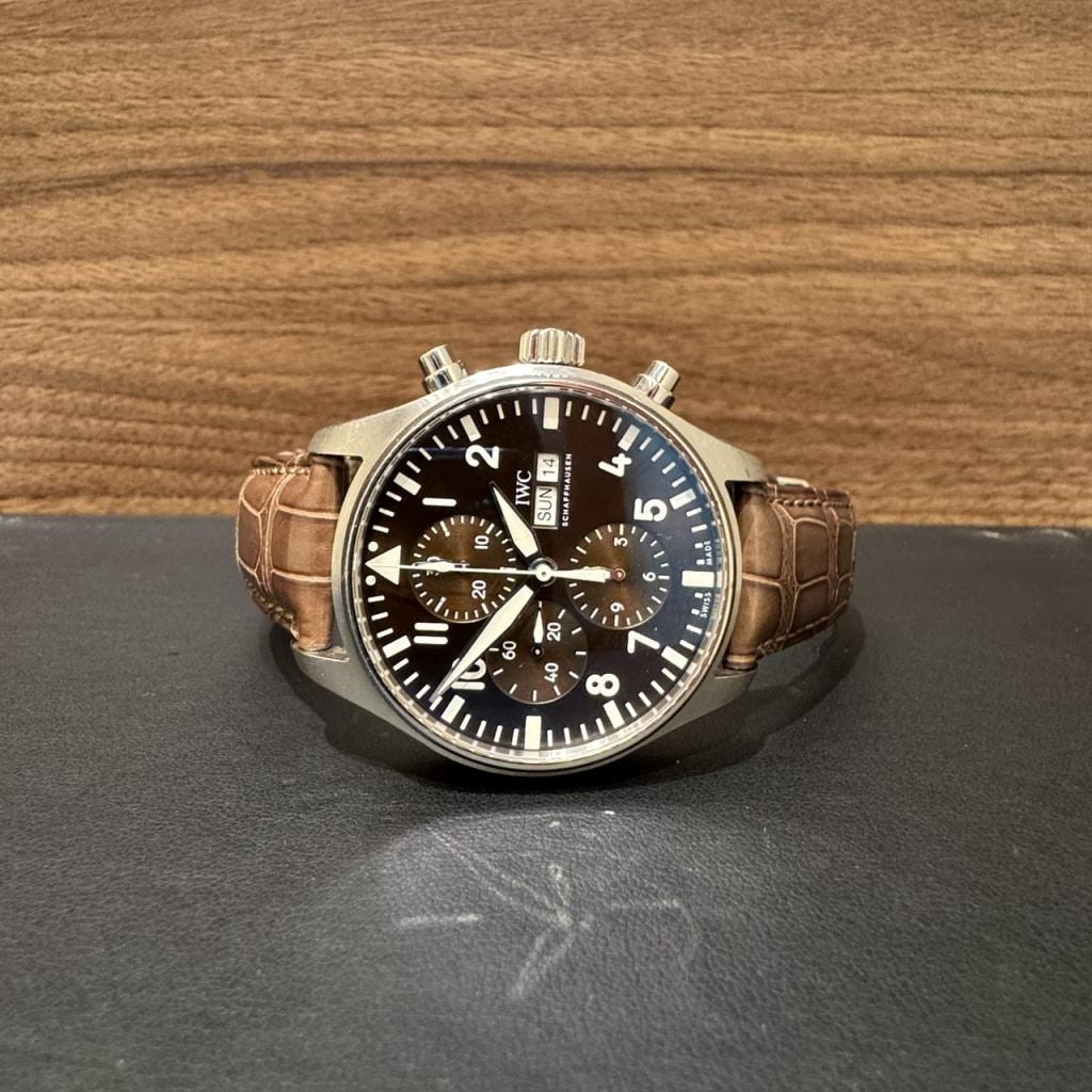 IWC パイロットウォッチ クロノグラフ アントワーヌ ド サン テグジュベリ IW377713