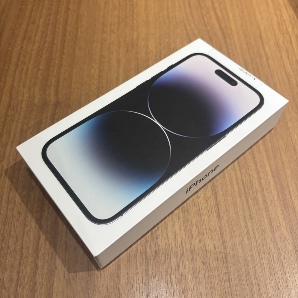 SIMロック解除(au)iPhone14Pro 256GB スペースブラック MQ0Q3J/A