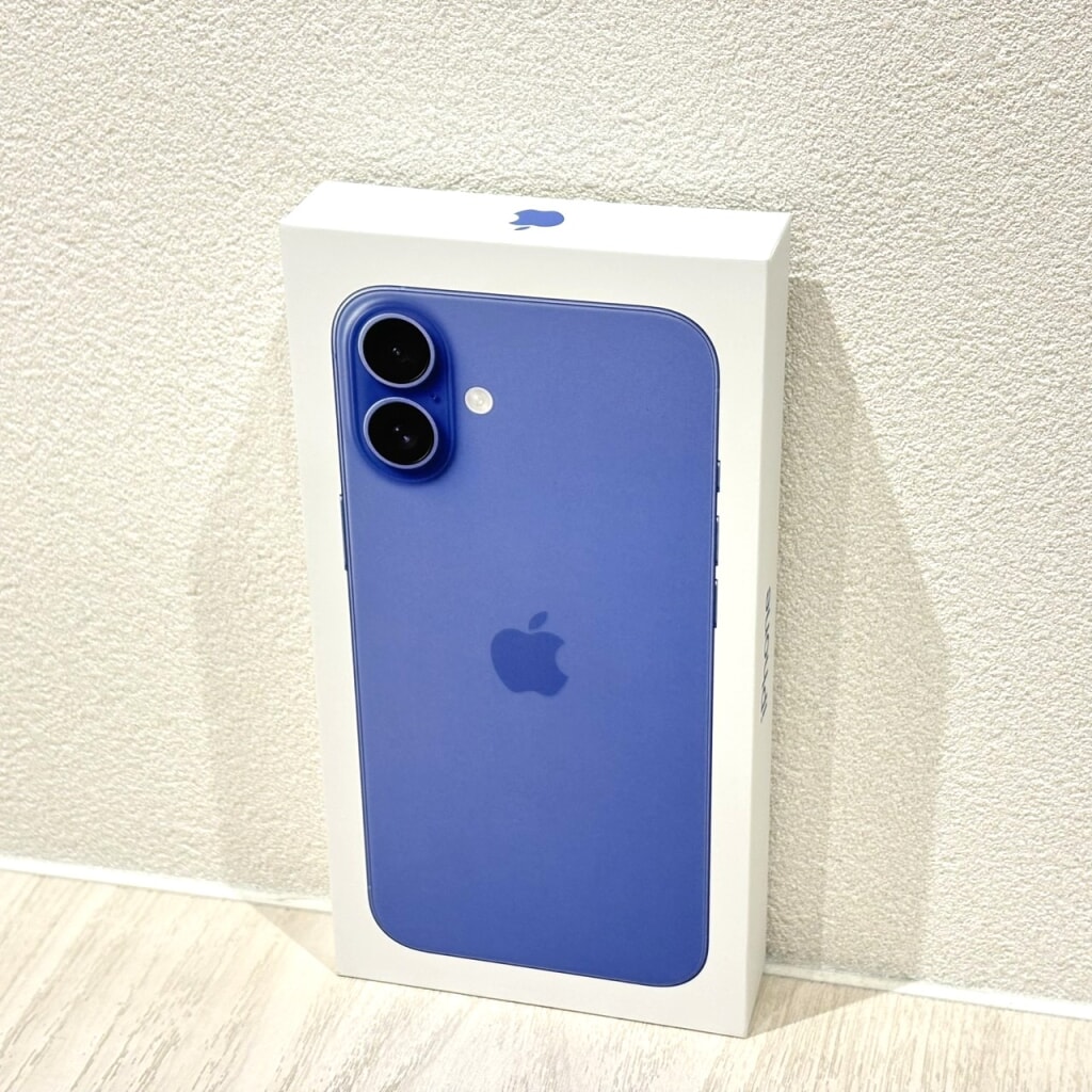 国内版SIMフリー iPhone16Plus 256GB ウルトラマリン MXVK3J/A