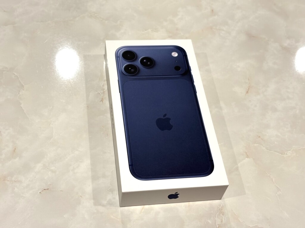 Softbank/SIMロック解除 iPhone 17 Pro Max 512GB ディープブルー MFYE4J/A