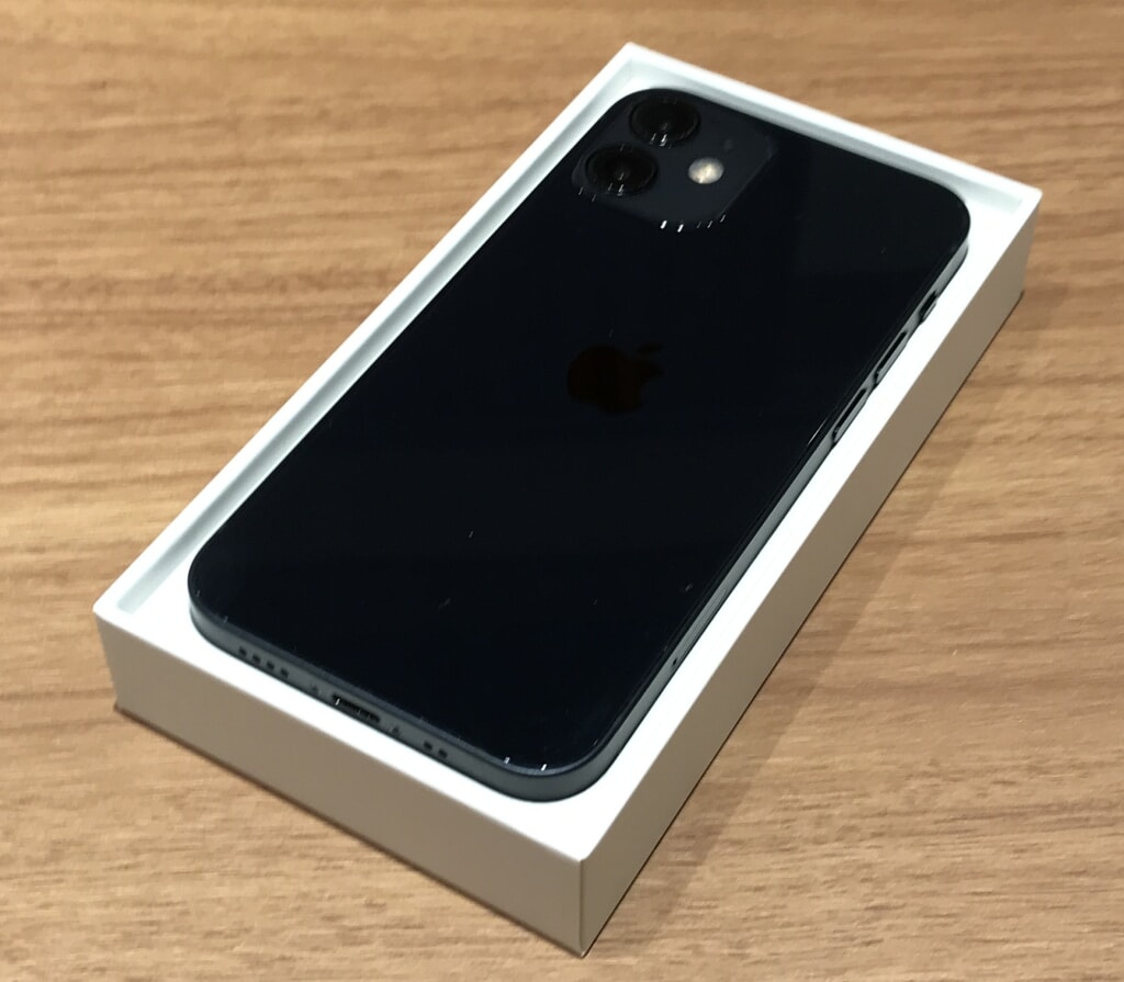 SIMロック解除(Softbank) iPhone12mini 128GB ブラック MGDJ3J/A