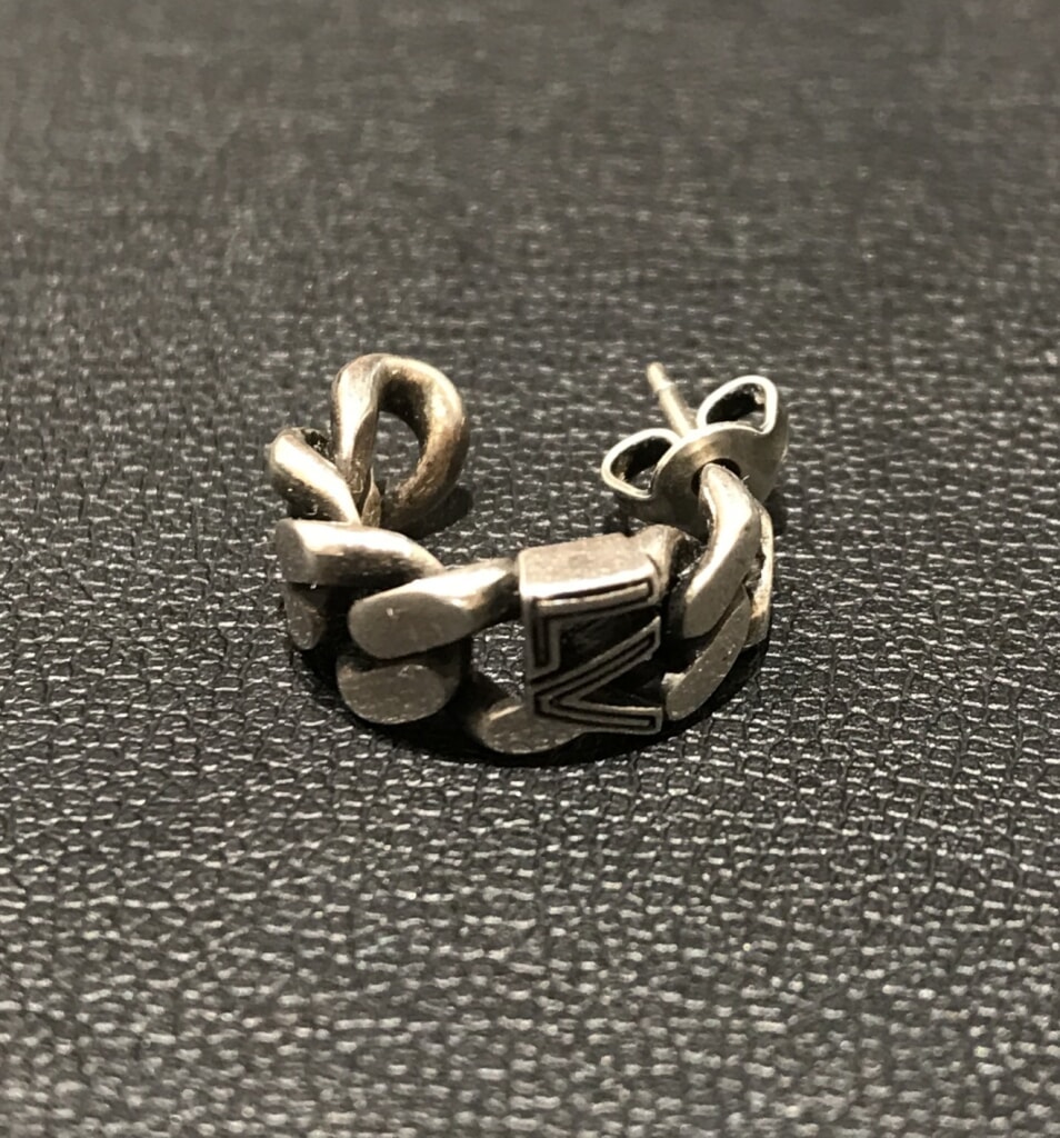 ルイヴィトン チェーンピアス･LV クラブ (片耳用) M03123