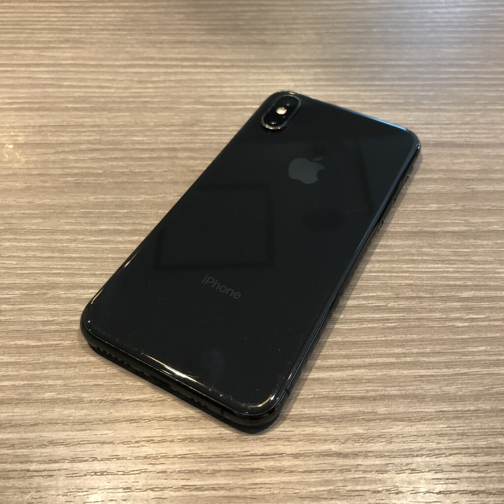 SIMロック解除(Softbank) iPhoneXS 256GB スペースグレイ MTE02J/A