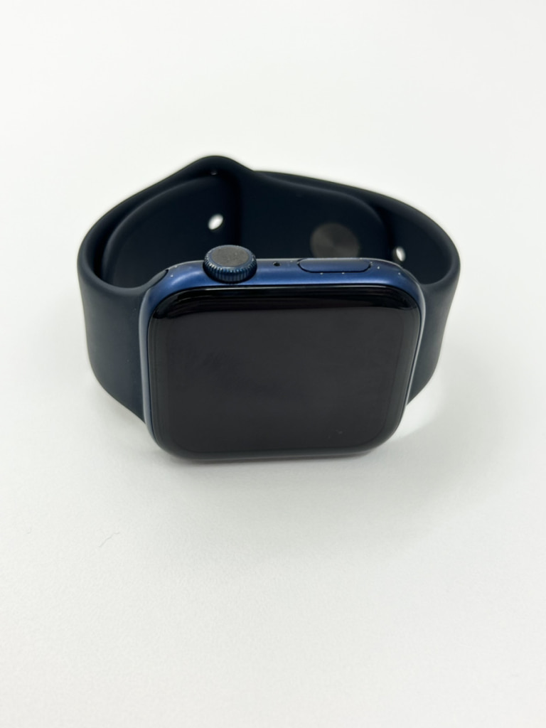 AppleWatch series6 44mm GPS アルミニウム ディープネイビー スポーツバンド M00J3J/A