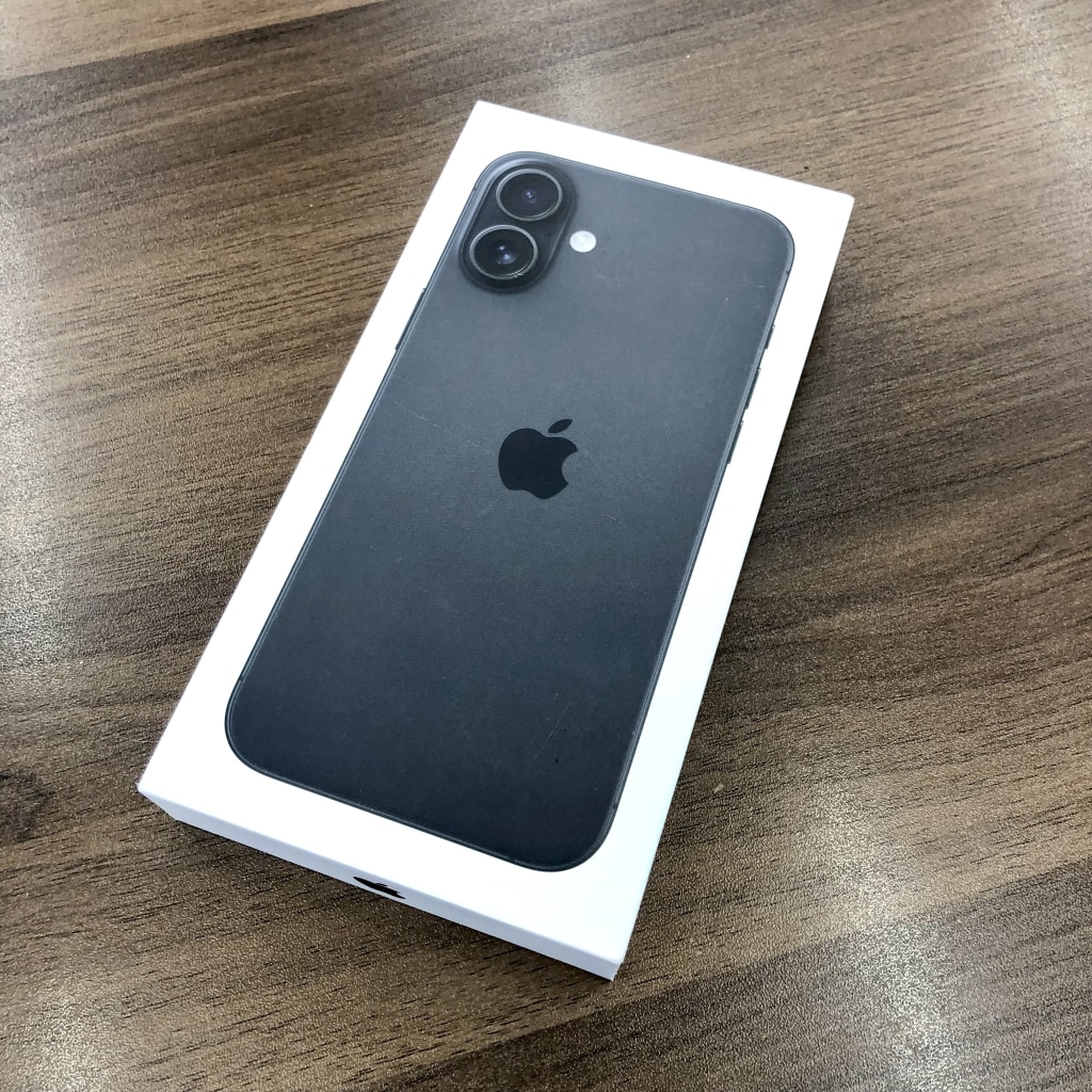 国内版SIMフリー iPhone16Plus 256GB ブラック MXVG3J/A