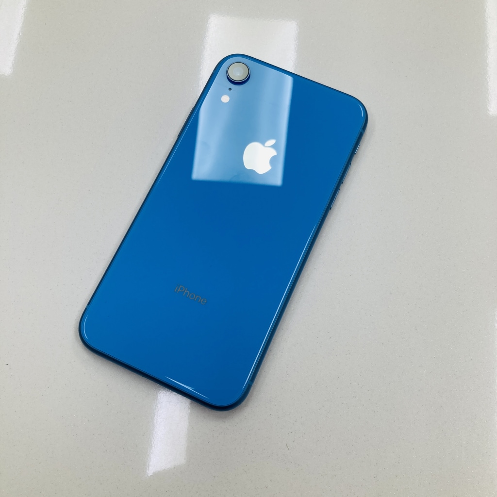 SIMロック解除(au) iPhone XR 64GB ブルー MT0E2J/A