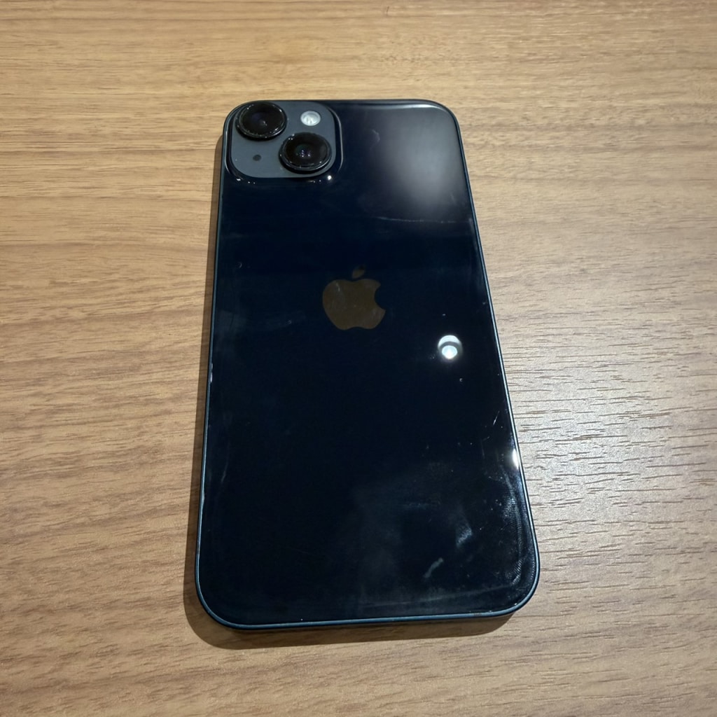 SIMロック解除(au) iPhone14 128GB ミッドナイト MPUD3J/A