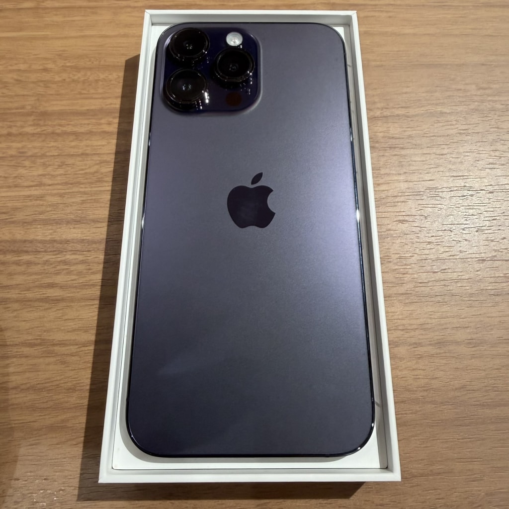 国内版SIMフリー iPhone14 Pro Max 256GB ディープパープル MQ9E3J/A