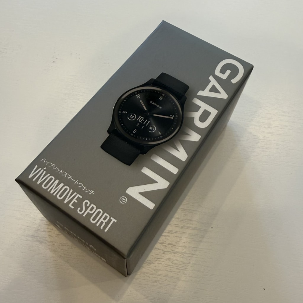 ガーミン VIVOMOVE SPORT ハイブリッドスマートウォッチ