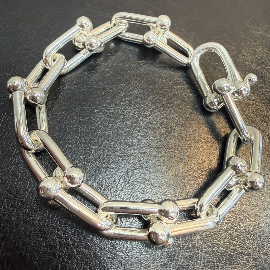 ティファニー ハードウェア リンク ブレスレット ラージ