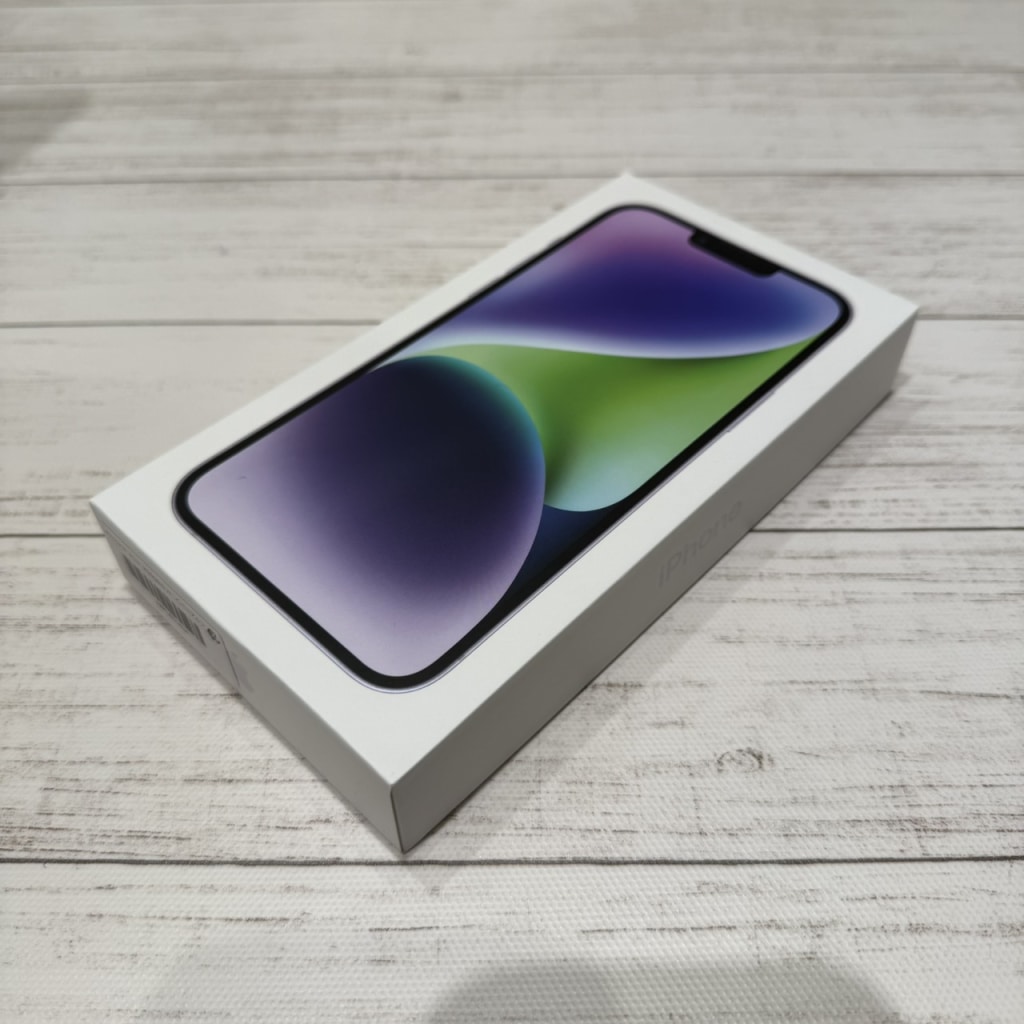 SIMロック解除(docomo)iPhone14Plus 256GB パープル MQ4M3J/A