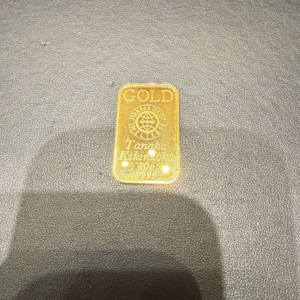 田中貴金属インゴット 20g