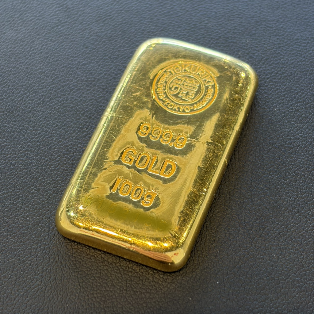 K24C(徳力)インゴット 100g