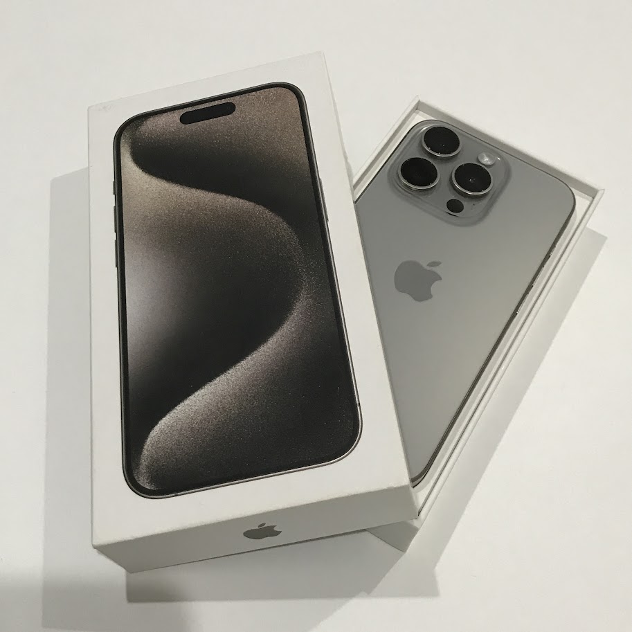 国内版SIMフリー iPhone15Pro 512GB ナチュラルチタニウム MTUK3J/A