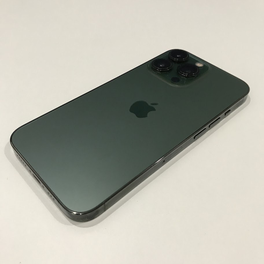 SIMロック解除(au)iPhone13Pro 256GB アルパイングリーン MNDY3J/A