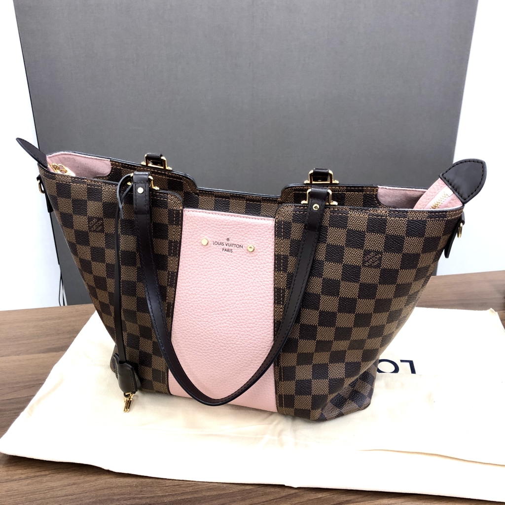 ルイヴィトン ダミエ ジャージー トートバッグ N44041