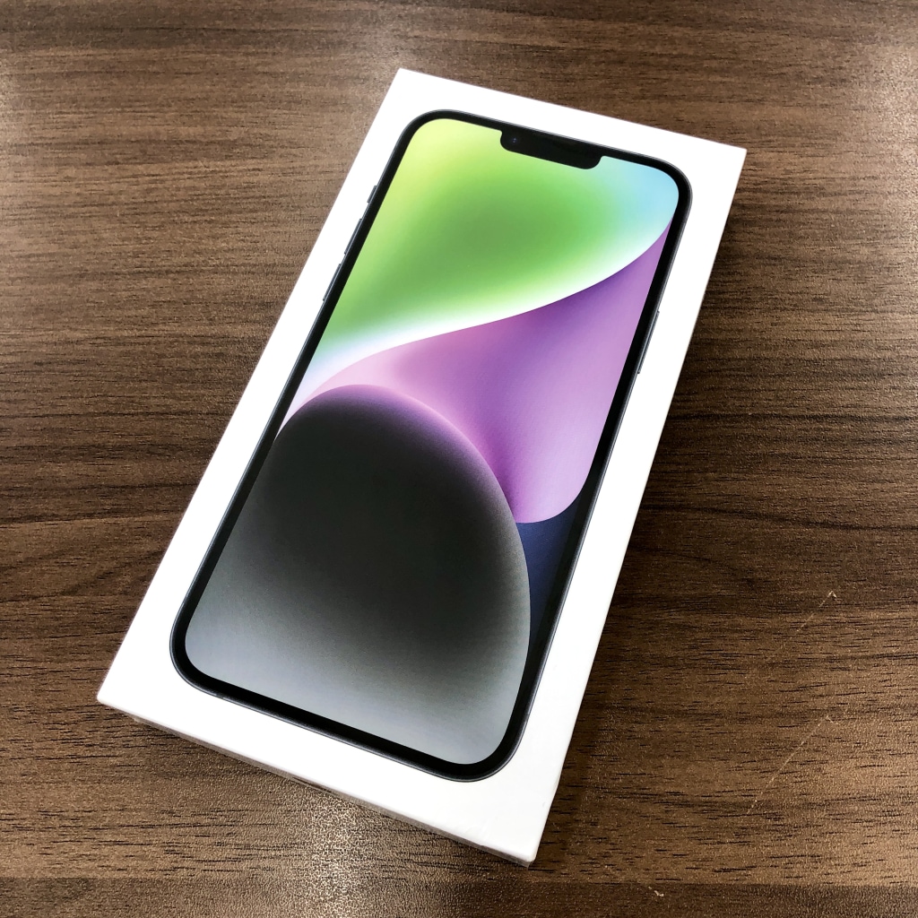 Softbank/SIMロック解除 iPhone14Plus 256GB ミッドナイト MQ4J3J/A
