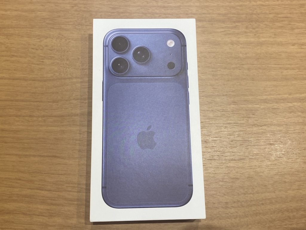 国内版SIMフリー iPhone17ProMax ディープブルー 256GB MFYA4J/A