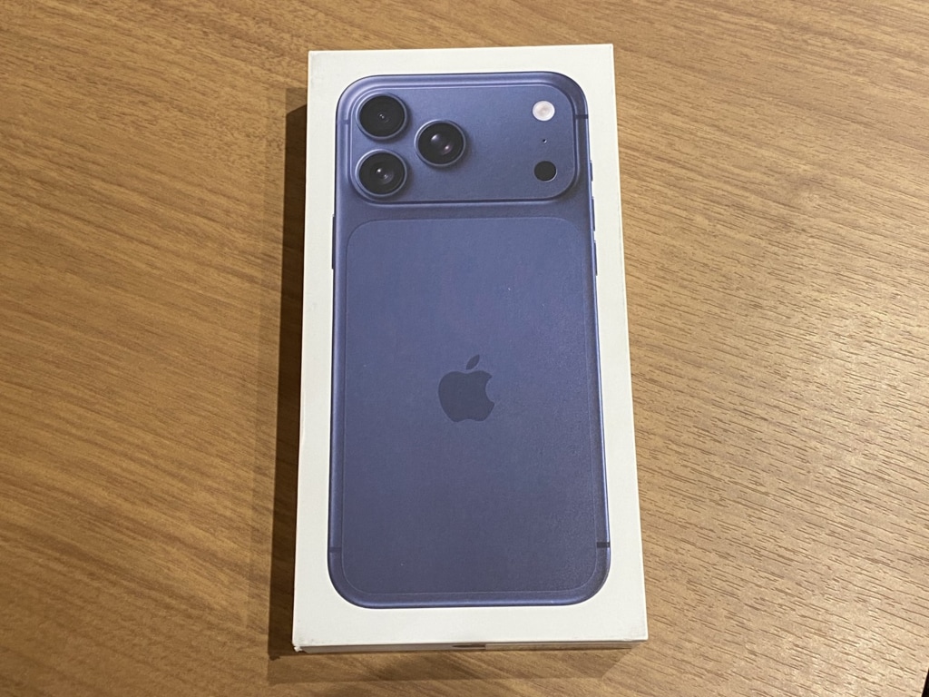 SIMロック解除(Softbank) iPhone17 Pro Max 256GB ディープブルー MFYA4J/A