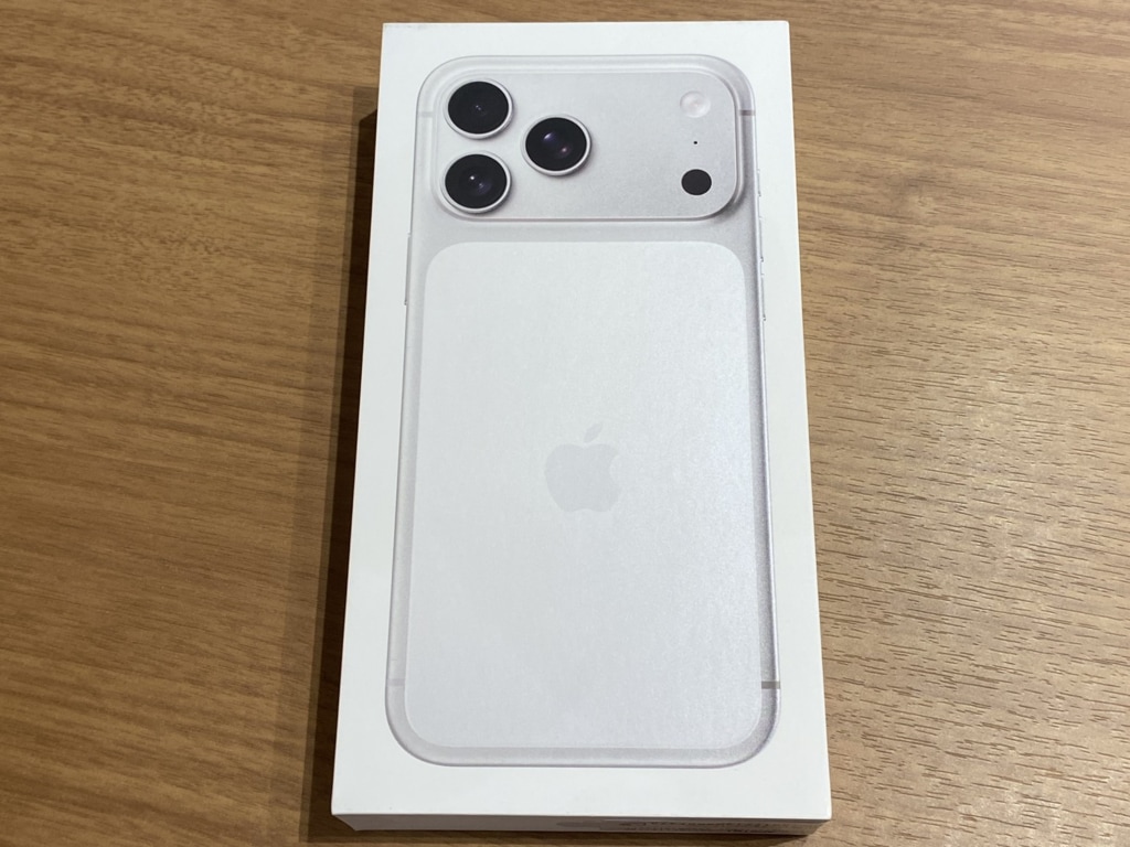 SIMロック解除(Softbank) iPhone17 Pro Max 256GB シルバー MFY84J/A
