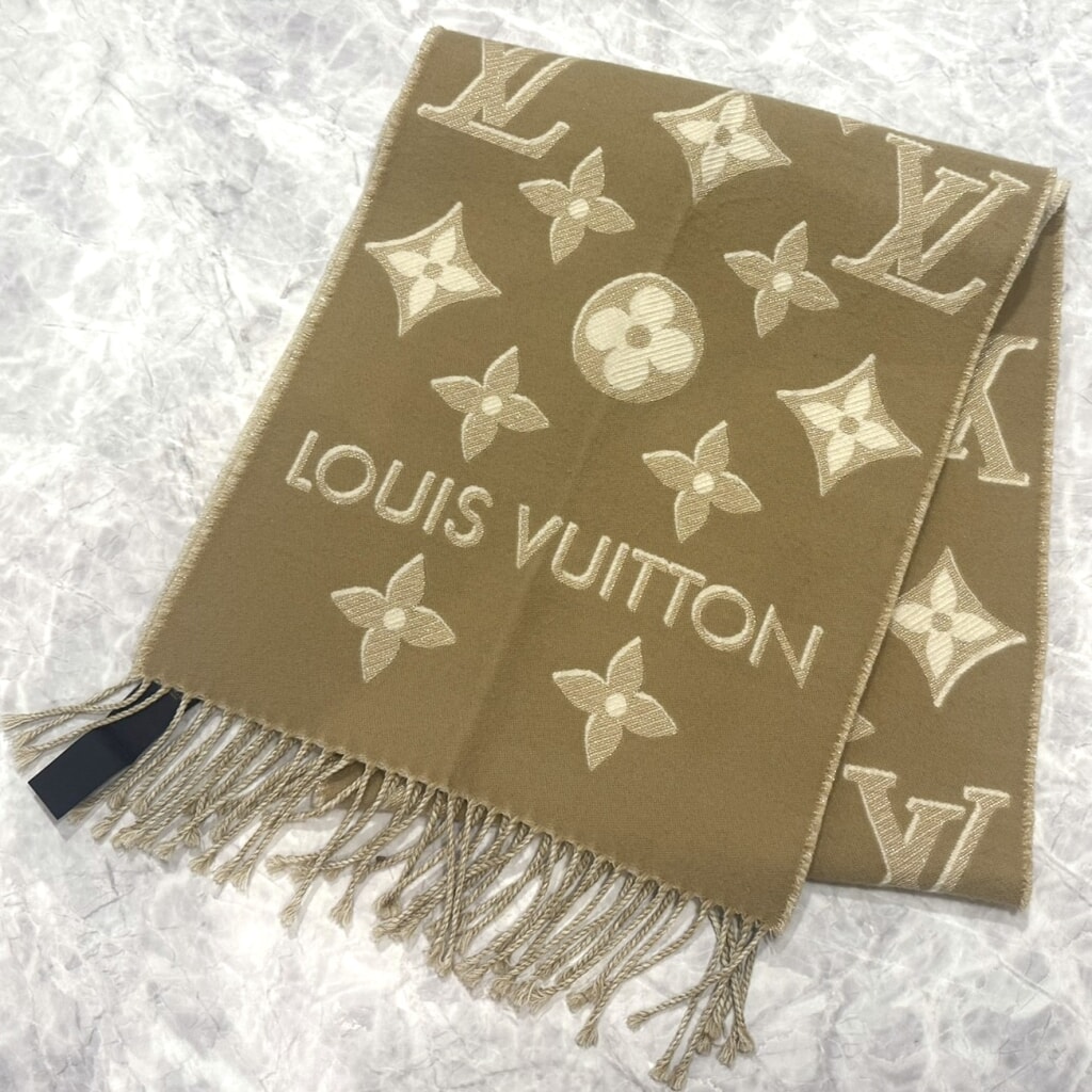 ルイヴィトン マフラー･LV エセンシャル シャイン M78160
