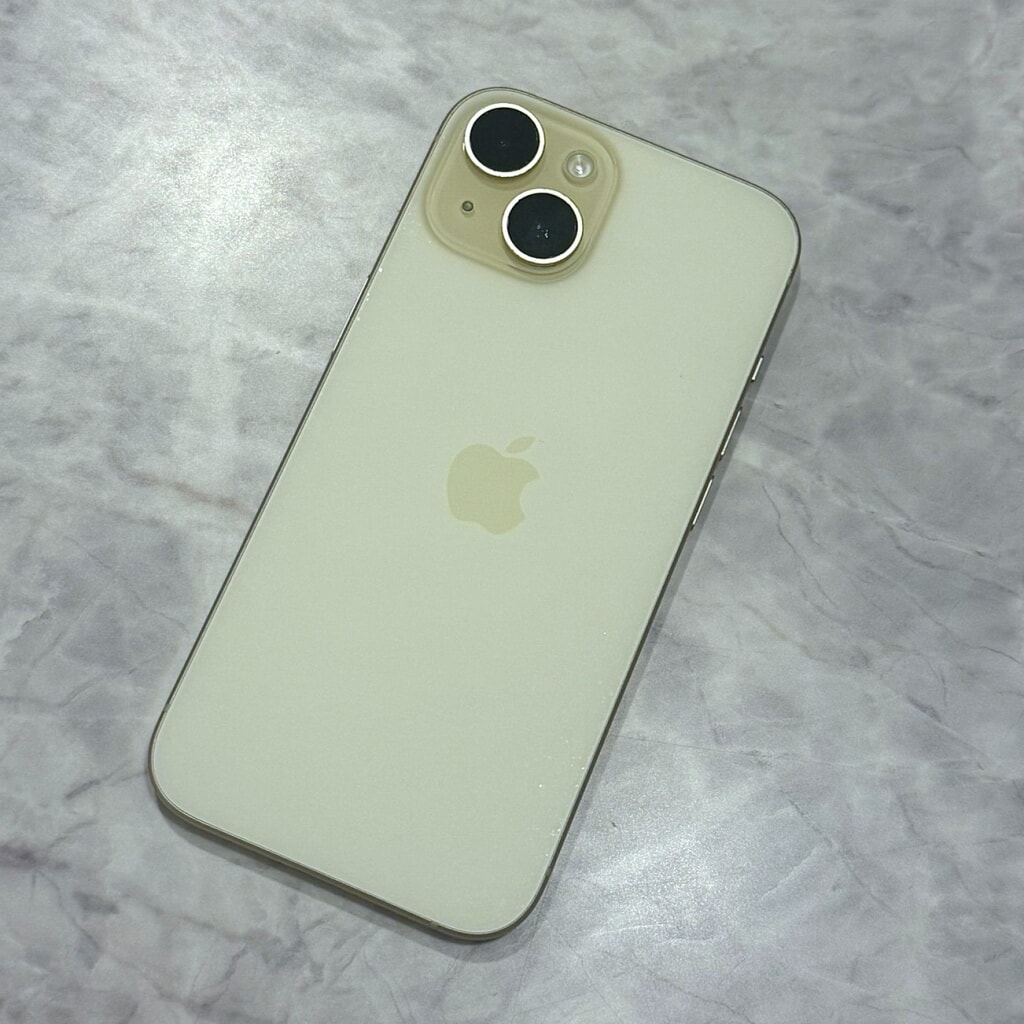 国内版SIMフリー iPhone15 128GB イエロー MTMK3J/A