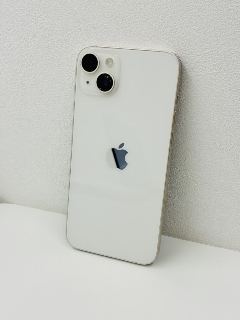 iPhone14Plus 128GB スターライト MQ4D3J/A 赤ロム
