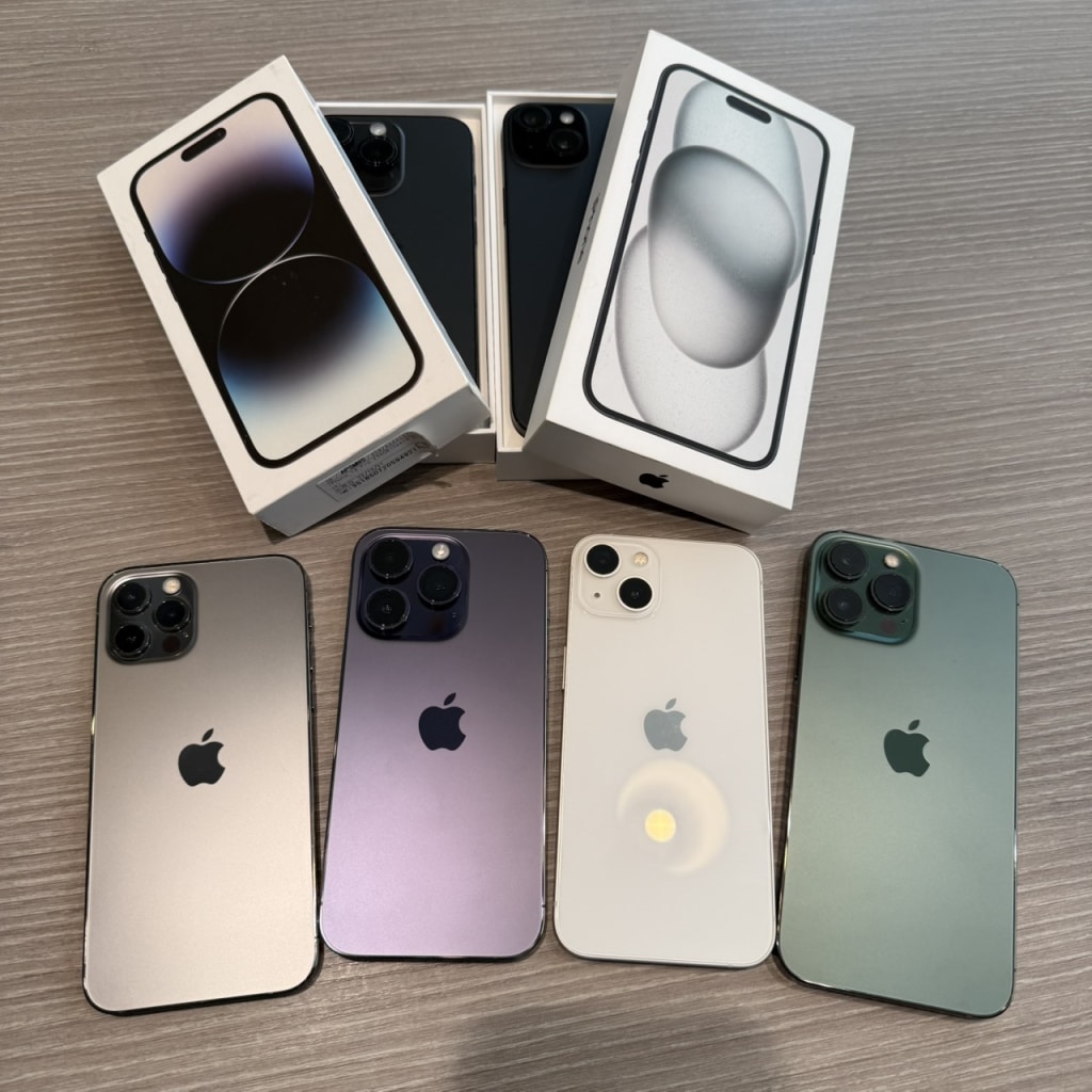 国内版SIMフリー iPhone12Pro・13Pro Max・iPhone14Pro・15Plus まとめ