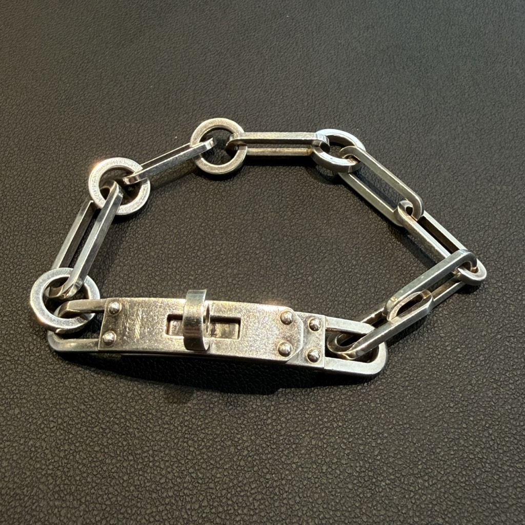 エルメス ケリーシェーヌ ブレスレット SV925