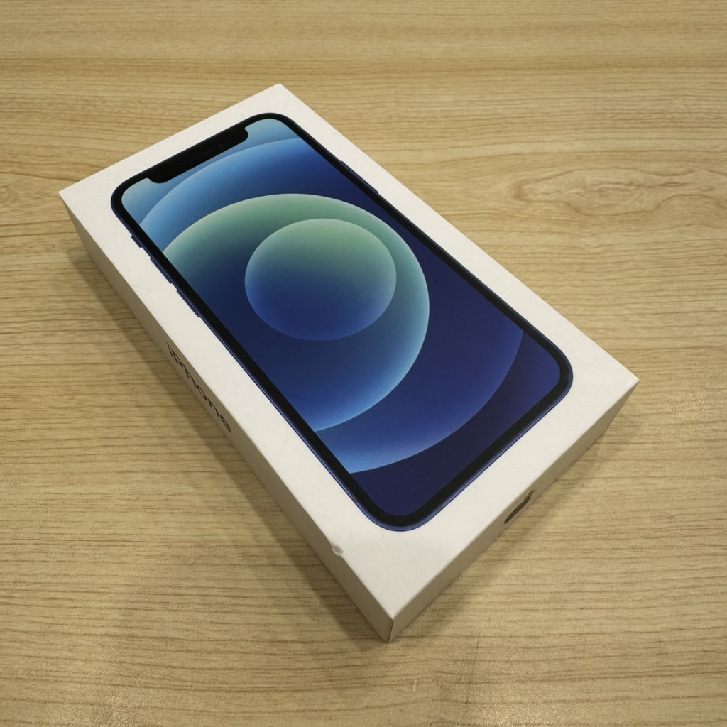 SIMロック解除(au) iPhone12mini 128GB ブルー MGDP3J/A