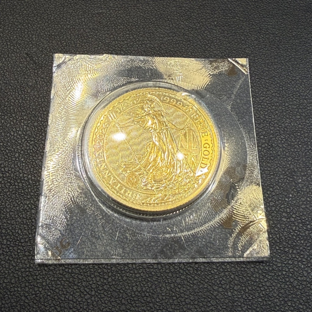 ブリタニア金貨 チャールズ3世 1/2oz