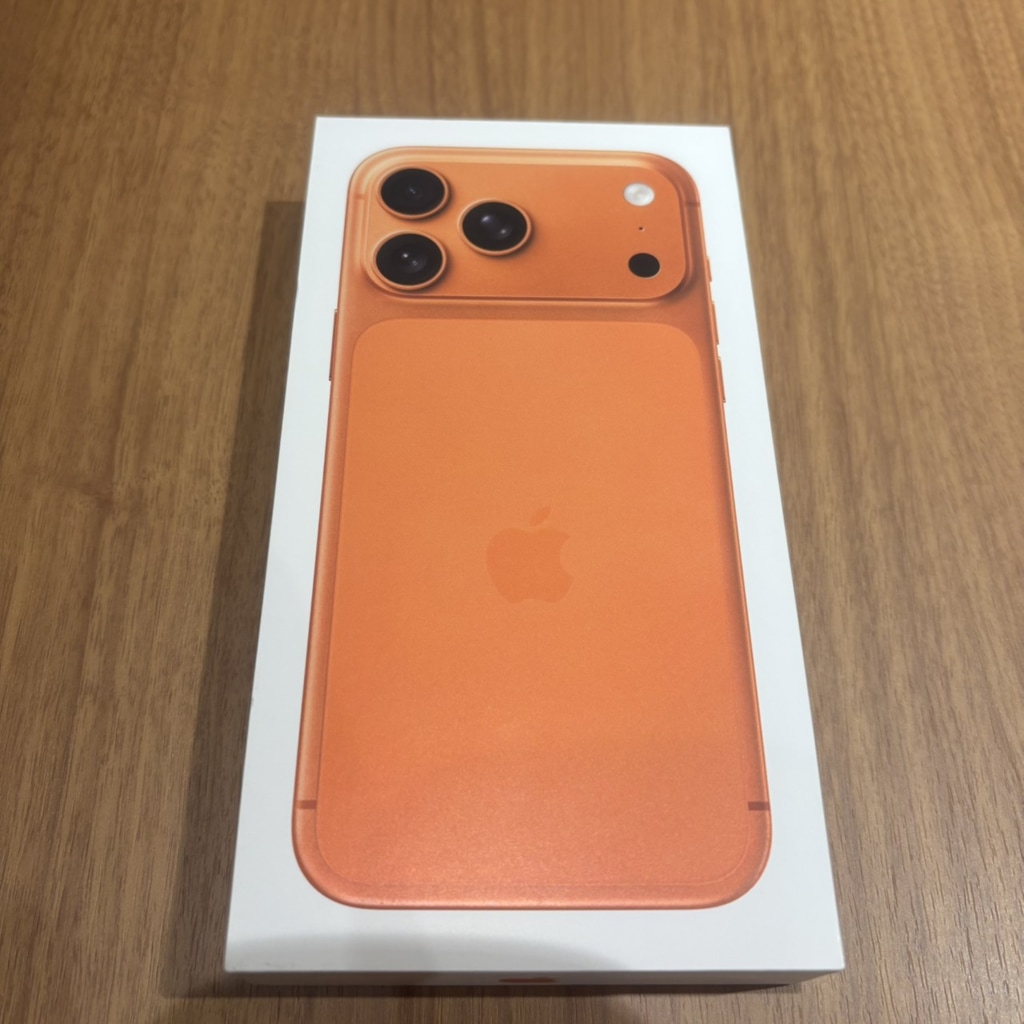 国内版SIMフリー iPhone17 Pro Max 256GB コズミックオレンジ MFY94J/A