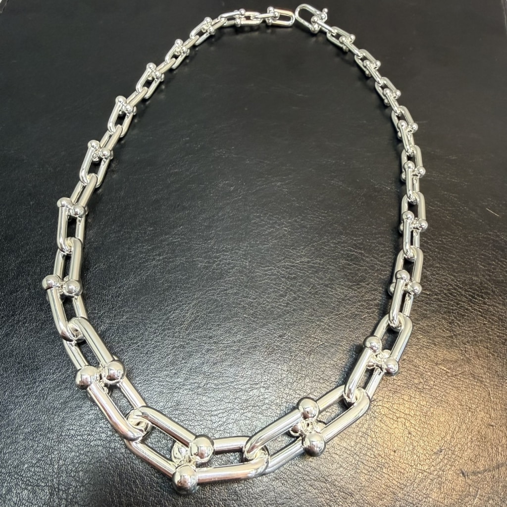 ティファニー ハードウェア グラジュエイテッド リンク ネックレス