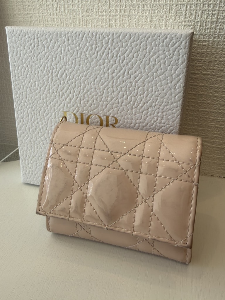 LADY DIOR ロータスウォレット
