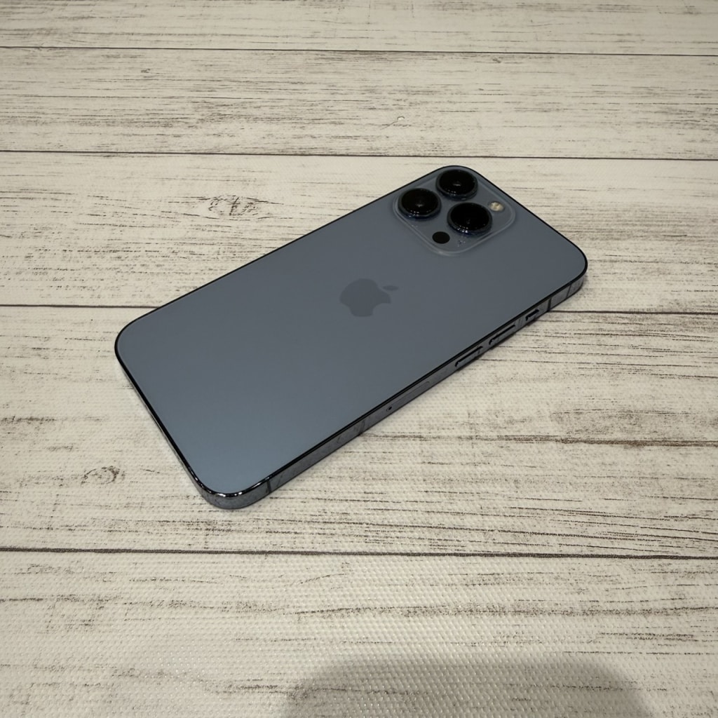 SIMロック解除(Softbank)iPhone13 Pro 128GB シエラブルー MLUK3J/A