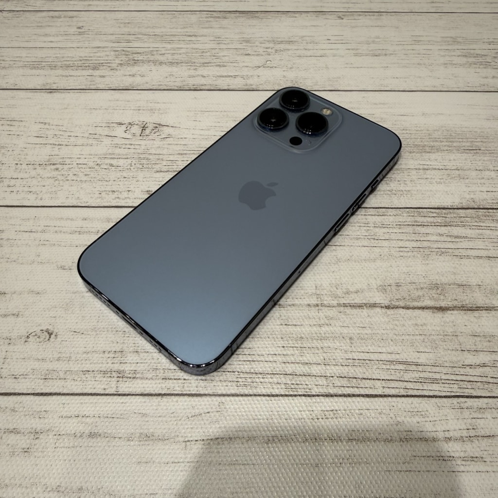 SIMロック解除(Softbank)iPhone13Pro 256GB シエラブルー MLUU3J/A